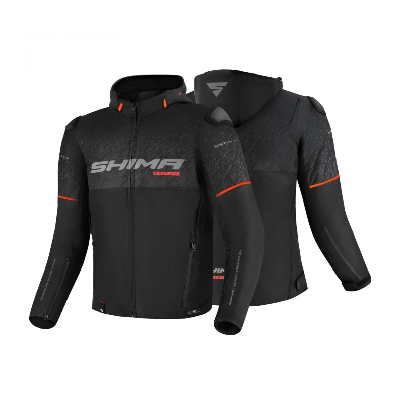 Jachetă pentru motociclete Shima Drift+ negru