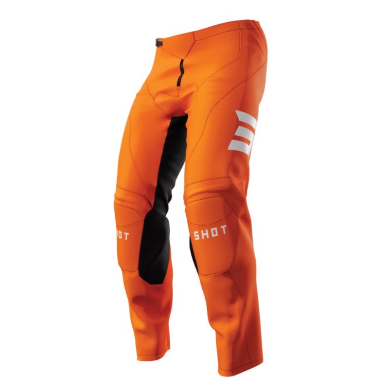 Shot Raw Kid Escape pantaloni motocross negru și portocaliu