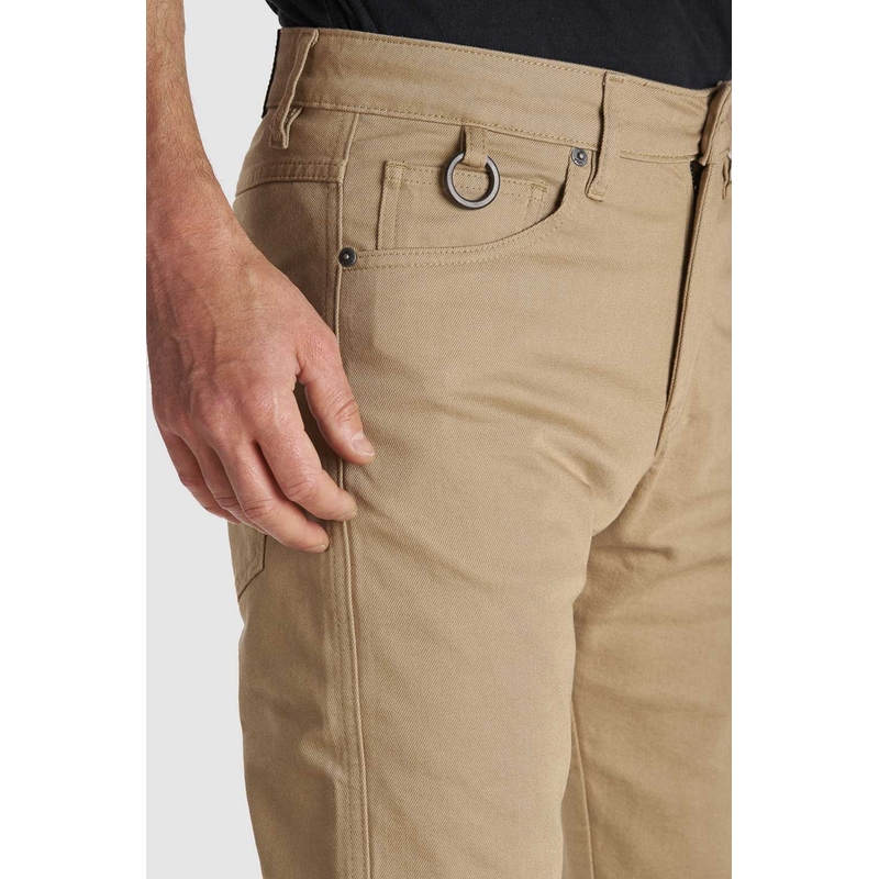 Blugi cu motocicletă PANDO MOTO Robby Robby Slim bej lichidare