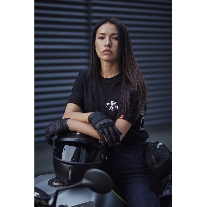 Blugi moto pentru femei PANDO MOTO Kusari Cor 02 albastru lichidare