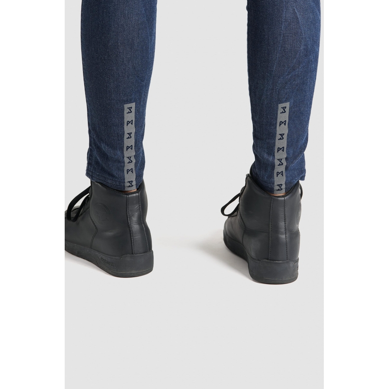 Blugi moto pentru femei PANDO MOTO Kusari Cor 02 albastru lichidare