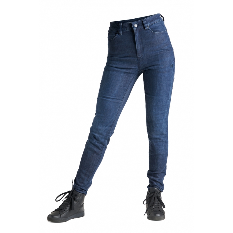 Blugi moto pentru femei PANDO MOTO Kusari Cor 02 albastru lichidare
