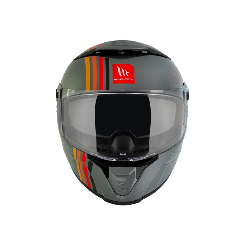 Cască Moto Integrală MT Thunder 4 SV Mil C2 Gri Mat Reducere lichidare