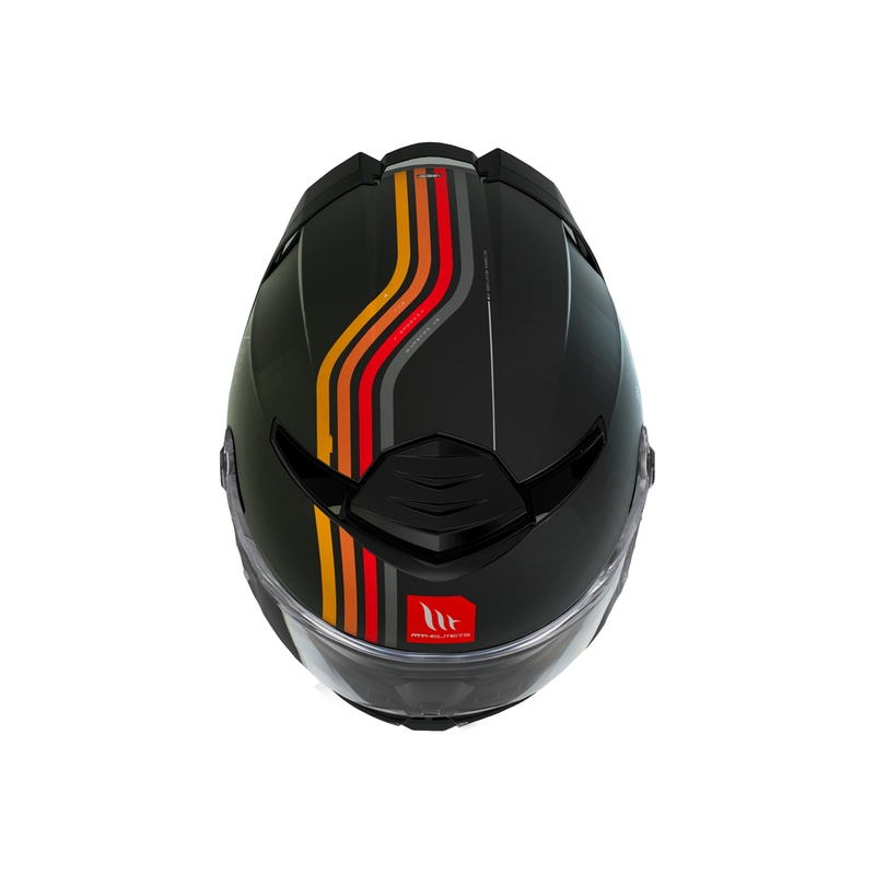 MT Thunder 4 SV Mil A11 cască de motocicletă integrală negru mat lichidare