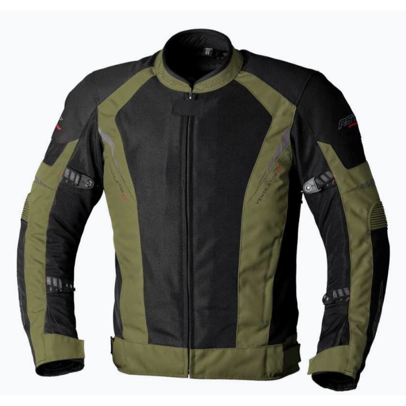 Jachetă pentru motociclete RST Pro Series Ventilator XT negru-verde lichidare