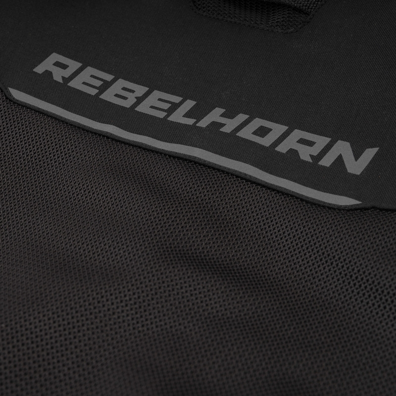 Rebelhorn Wave Geacă de motocicletă neagră