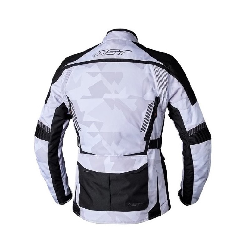 Jachetă pentru motociclete RST Maverick Evo negru-argintiu camuflaj negru-argintiu lichidare