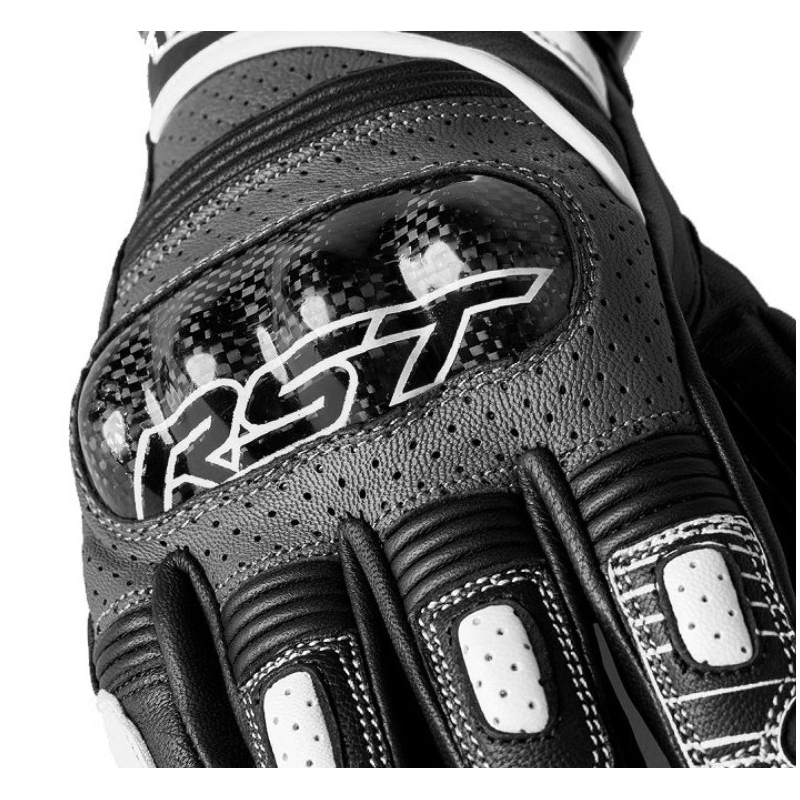 Mănuși pentru motociclete RST Fulcrum negru-gri-albastru lichidare