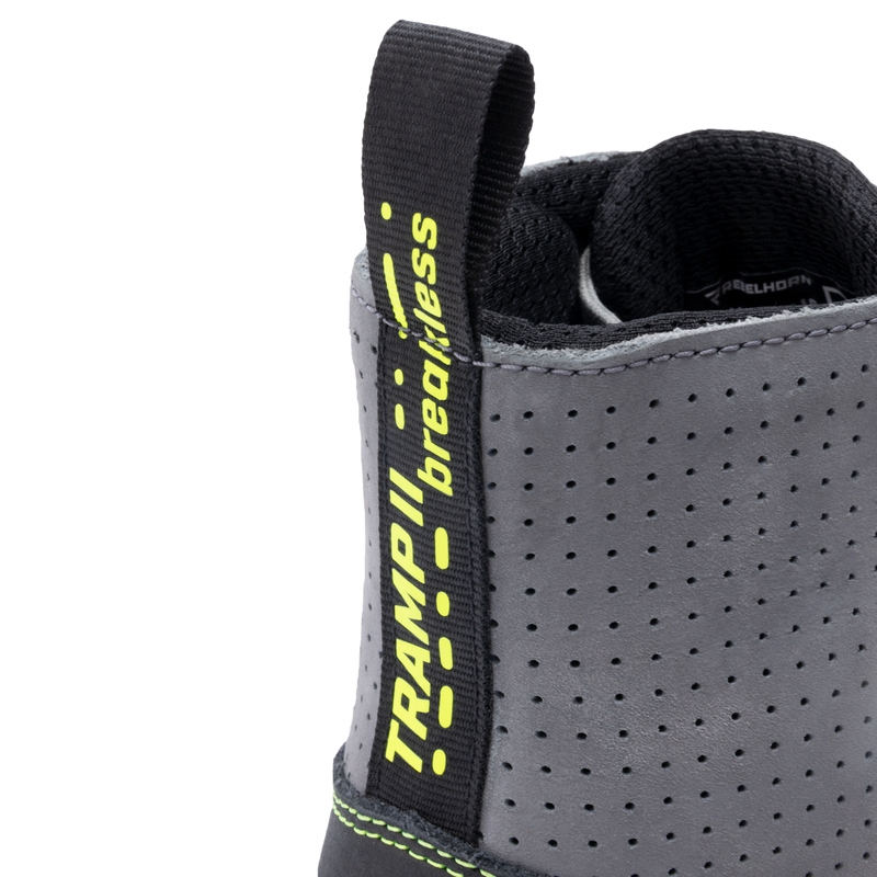 Cizme de motocicletă Rebelhorn Tramp II gri-galben-fluo lichidare