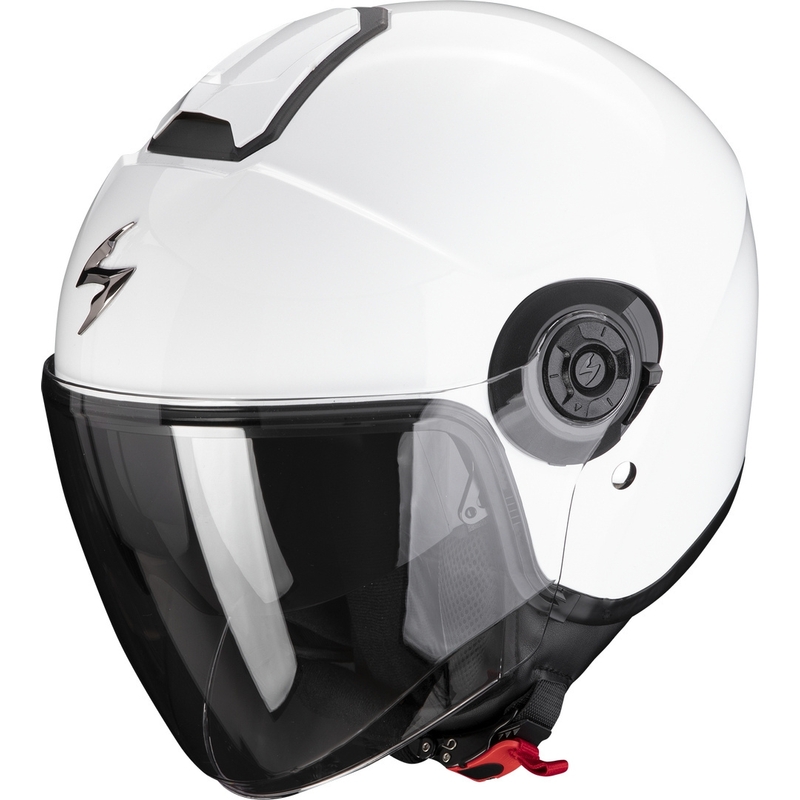 Casca Scorpion EXO-CITY II Solid open face albă