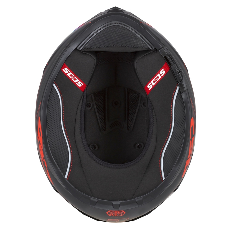 Cască de motocicletă Cassida Integral GT 2.1 Flash Black-Red-Grey