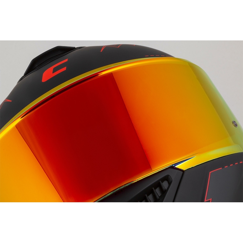 Cască de motocicletă Cassida Integral GT 2.1 Flash Black-Red-Grey