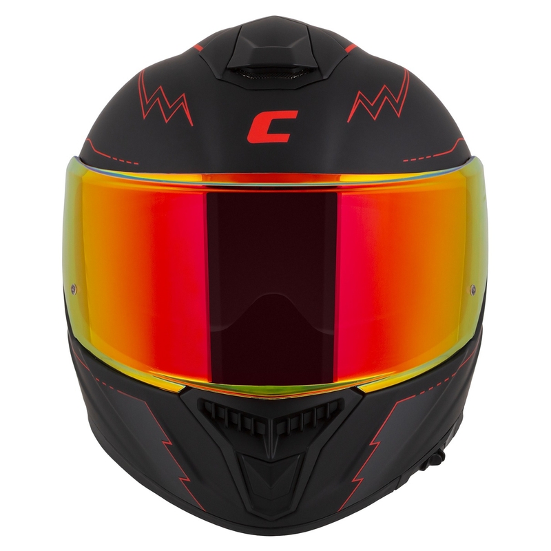Cască de motocicletă Cassida Integral GT 2.1 Flash Black-Red-Grey
