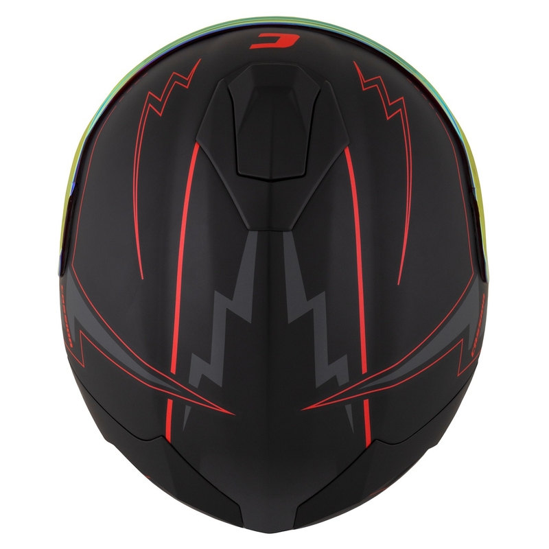Cască de motocicletă Cassida Integral GT 2.1 Flash Black-Red-Grey