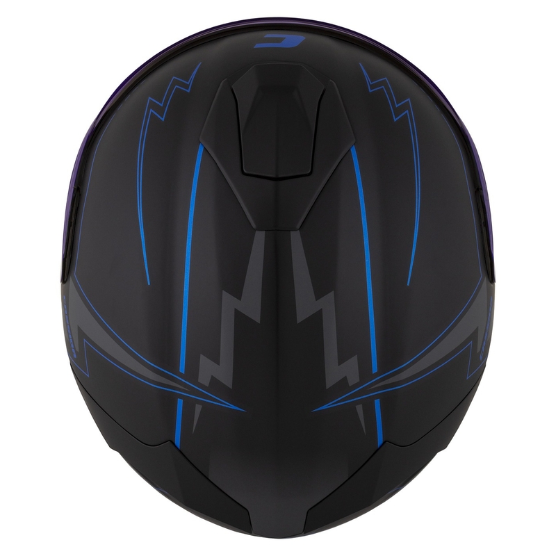 Cască de motocicletă Integral Cassida Integral GT 2.1 Flash negru-albastru-gri