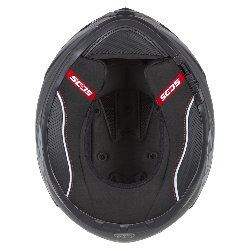 Cască de motocicletă Cassida Integral GT 2.1 Flash negru-gri Integral pentru motociclete