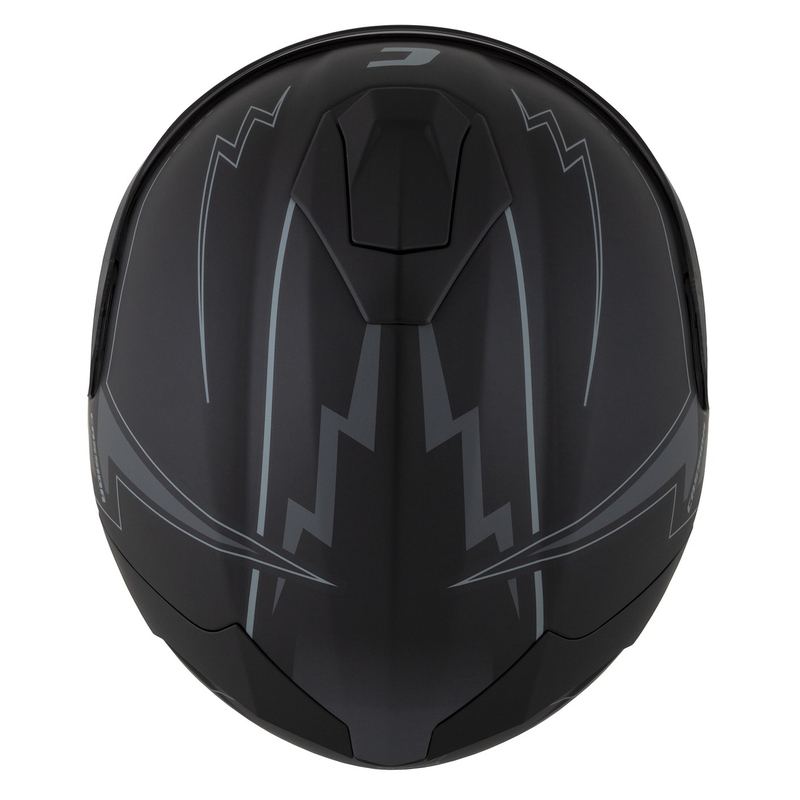 Cască de motocicletă Cassida Integral GT 2.1 Flash negru-gri Integral pentru motociclete