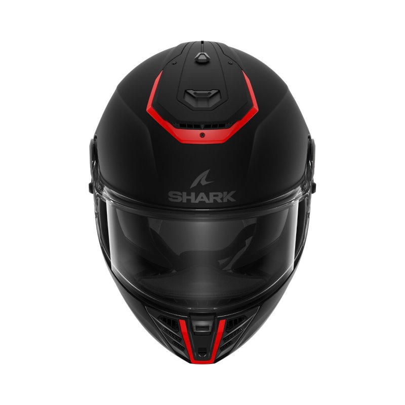 Cască de motocicletă integrală SHARK SPARTAN RS Blank SP negru-roșu mat