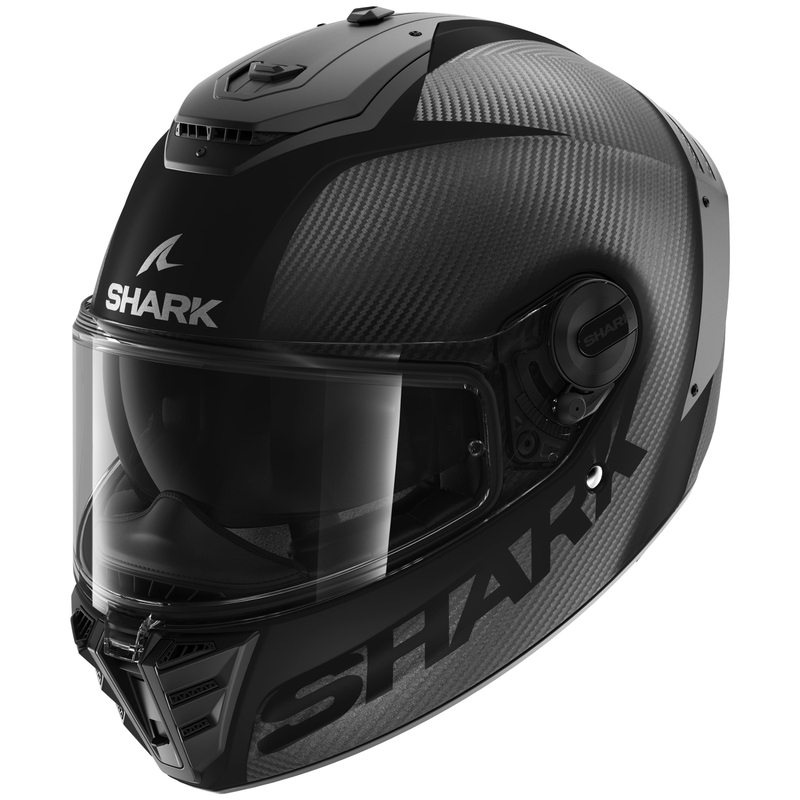 Cască de motocicletă integrală SHARK SPARTAN RS Carbon Skin 2023 negru mat