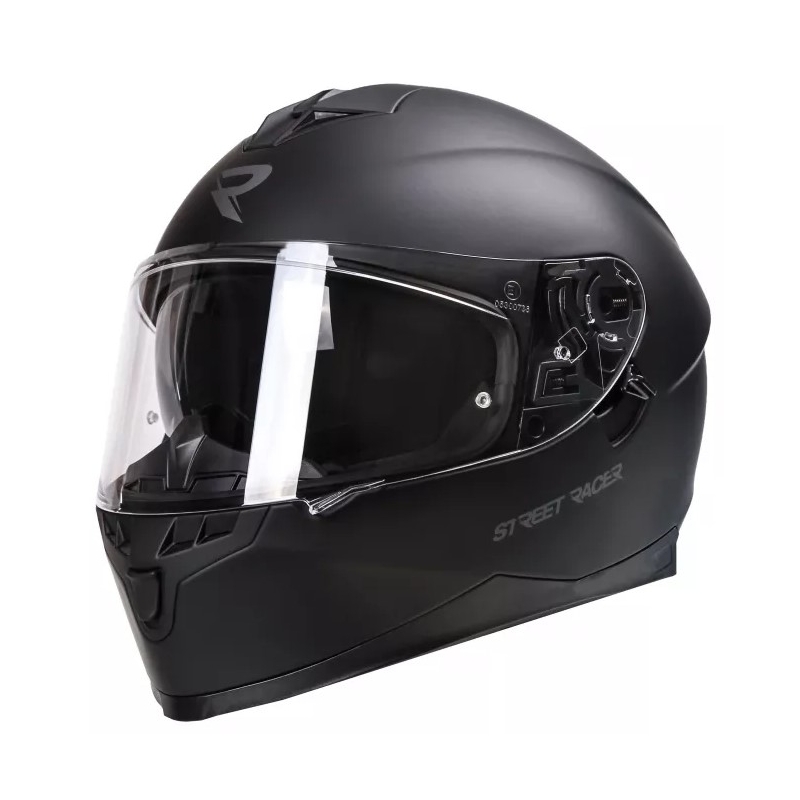 Cască moto integrală Street Racer Magna negru mat - calitate II