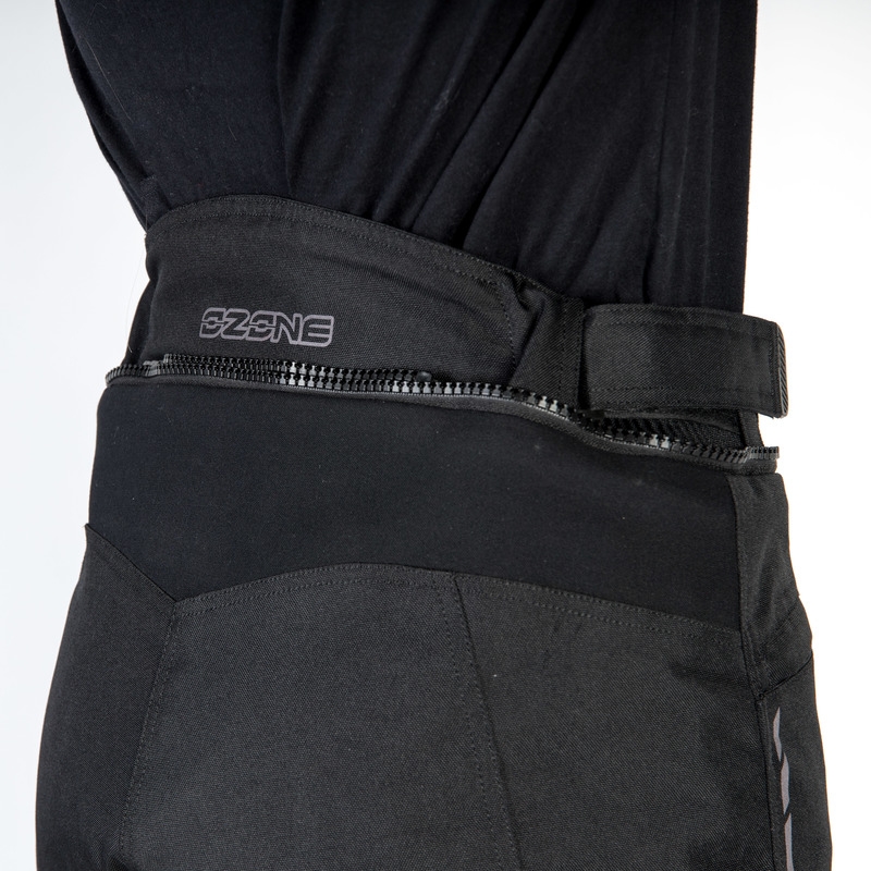 Pantaloni de motocicletă Ozone Flow Black pentru femei lichidare