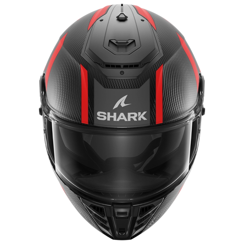 Cască de motocicletă integrală SHARK SPARTAN RS Carbon Shawn Mat negru-roșu
