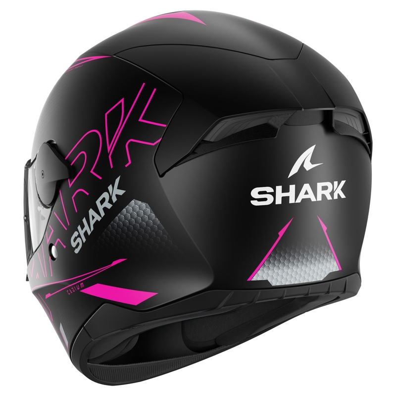 Cască integrală pentru motociclete SHARK D-SKWAL 2 Cadium negru-roz