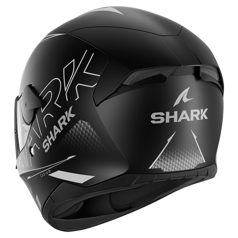 Cască integrală pentru motociclete SHARK D-SKWAL 2 Cadium negru-gri mat