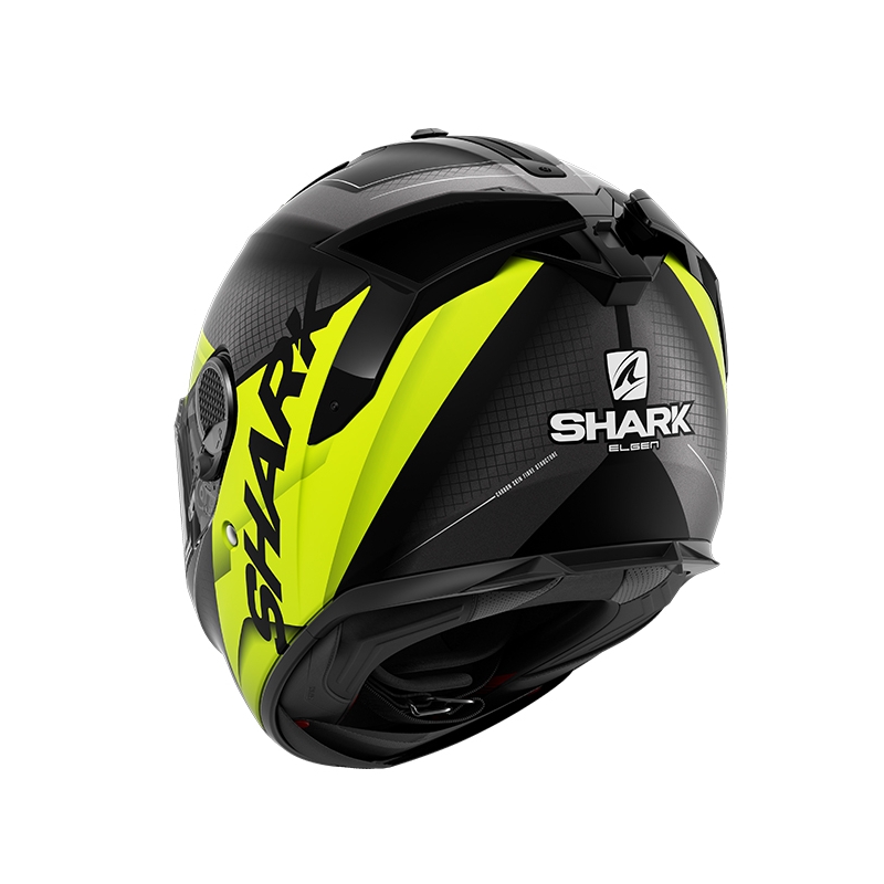 Cască integrală SHARK SPARTAN GT Elgen antracit-galben-fluo