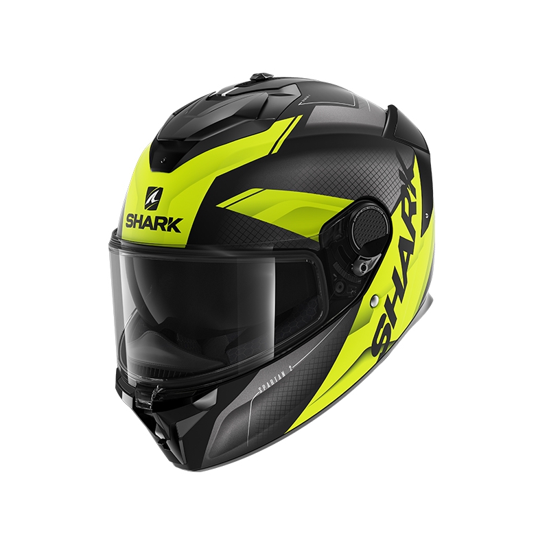 Cască integrală SHARK SPARTAN GT Elgen antracit-galben-fluo