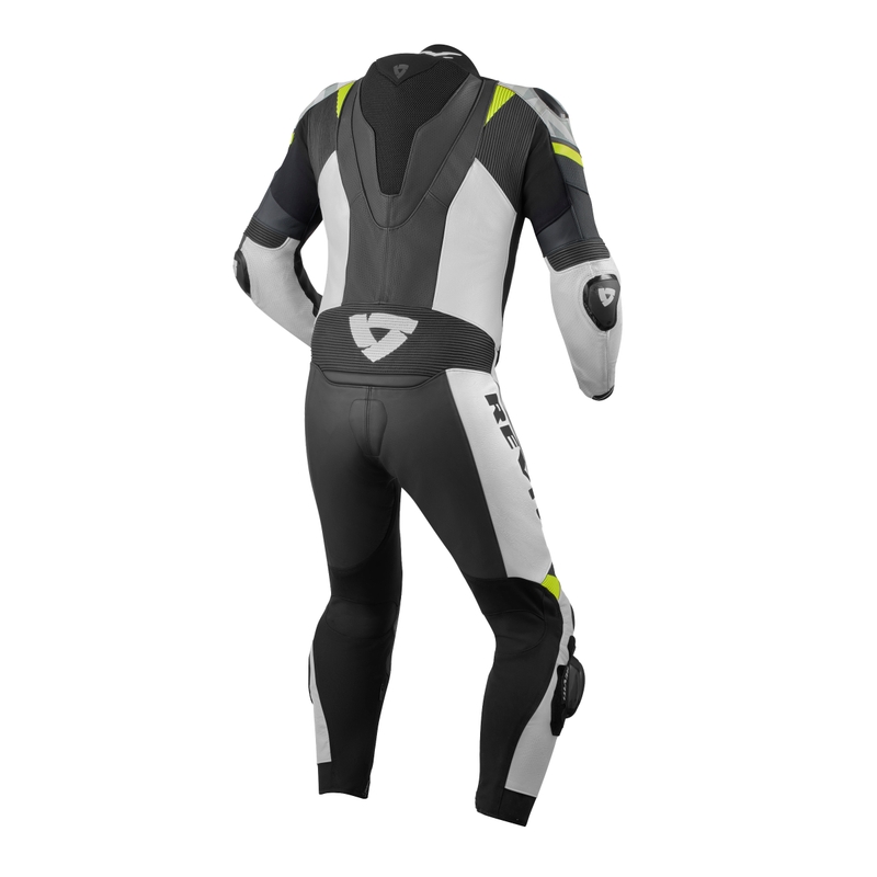 Revit Hyperspeed 2 costum de motociclist dintr-o singură bucată negru-gri lichidare
