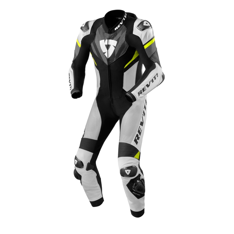 Revit Hyperspeed 2 costum de motociclist dintr-o singură bucată negru-gri lichidare