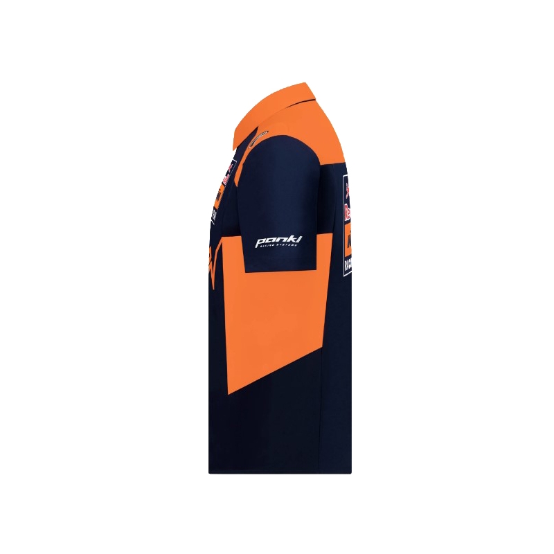 Tricou KTM Red Bull Racing Official Teamline albastru-portocaliu lichidare