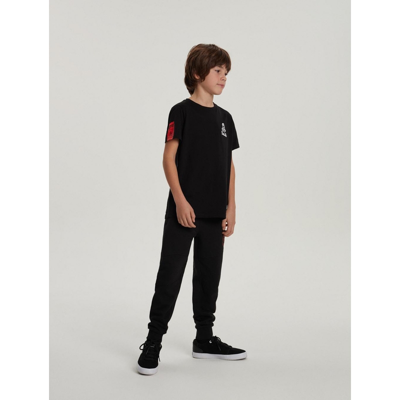 Tricou pentru copii DAKAR DKR KID 322 negru