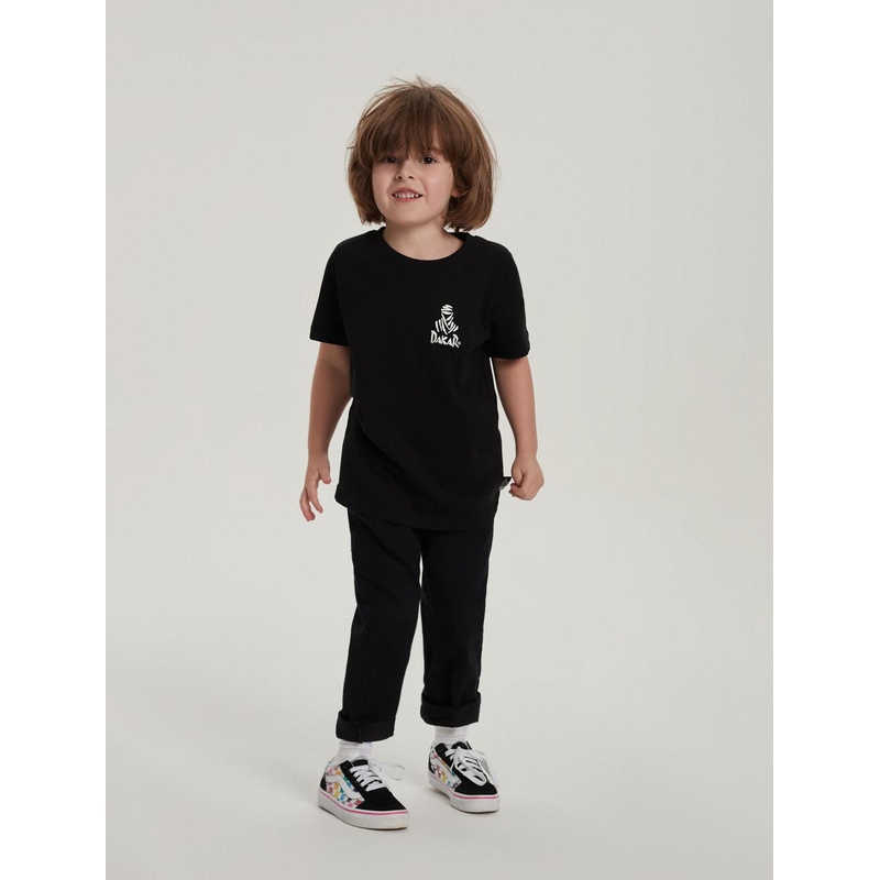 Tricou pentru copii DAKAR DKR KID 322 negru