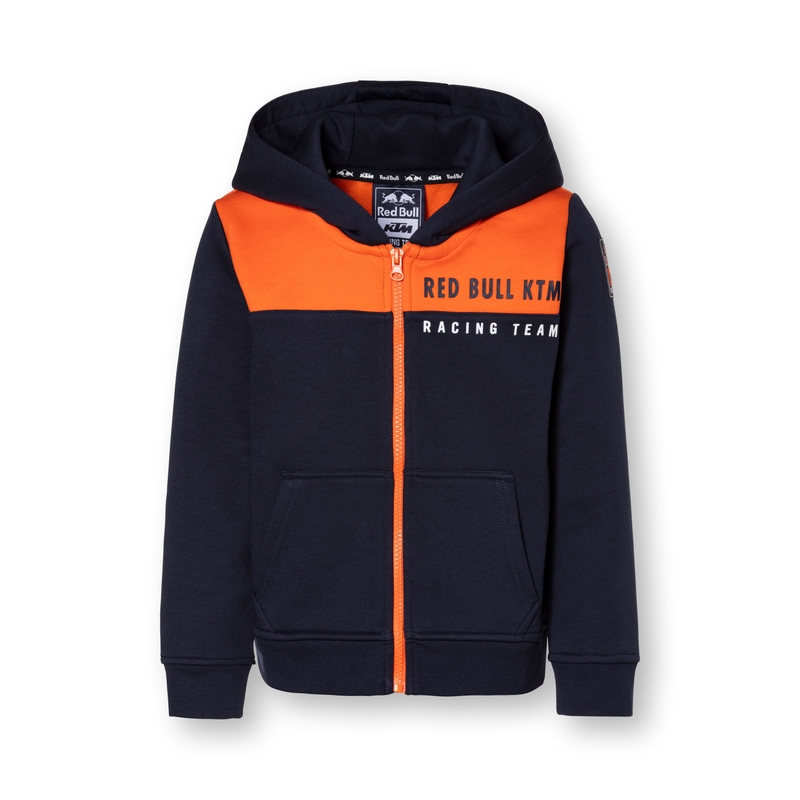 Hanorac pentru copii KTM Red Bull Zone portocaliu-albastru lichidare