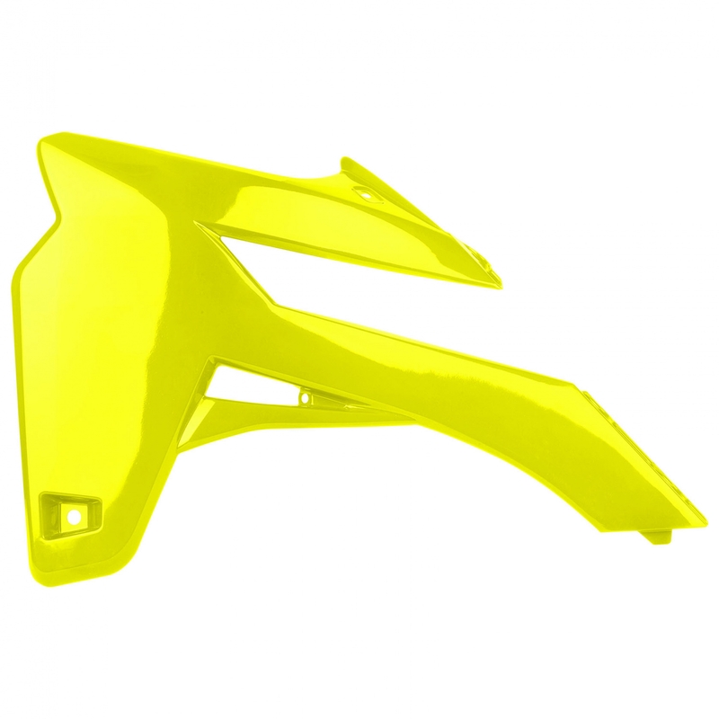 Radiator scoops POLISPORT (pereche) Flo Yellow