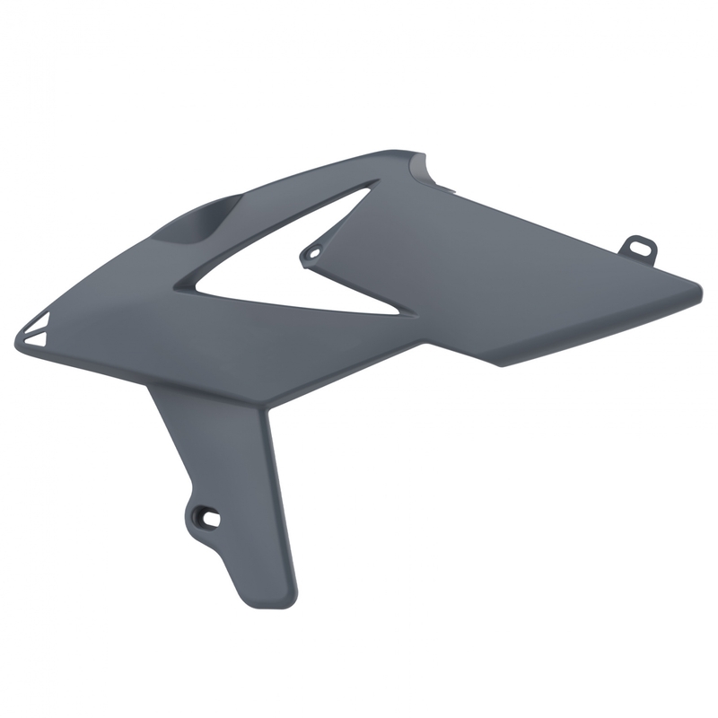Radiator scoops POLISPORT (pereche) Nardo Grey