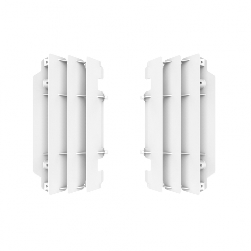 Radiator louvers POLISPORT PERFORMANCE Alb
