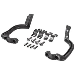 Universal mounting kit POLISPORT MX FLOW / BULLIT 8307900002 Negru