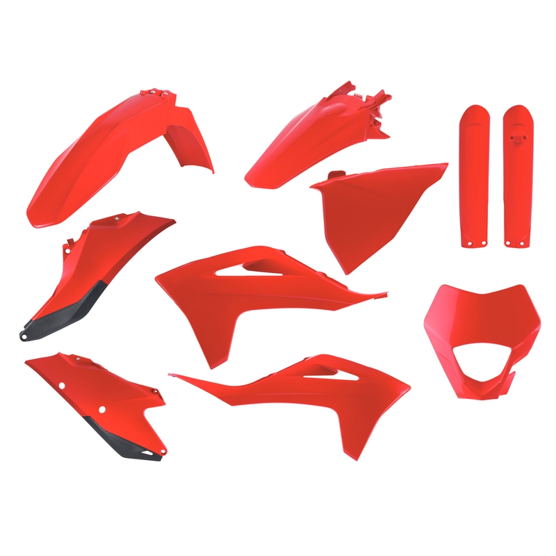 Kit plastice POLISPORT MX/enduro Rosu