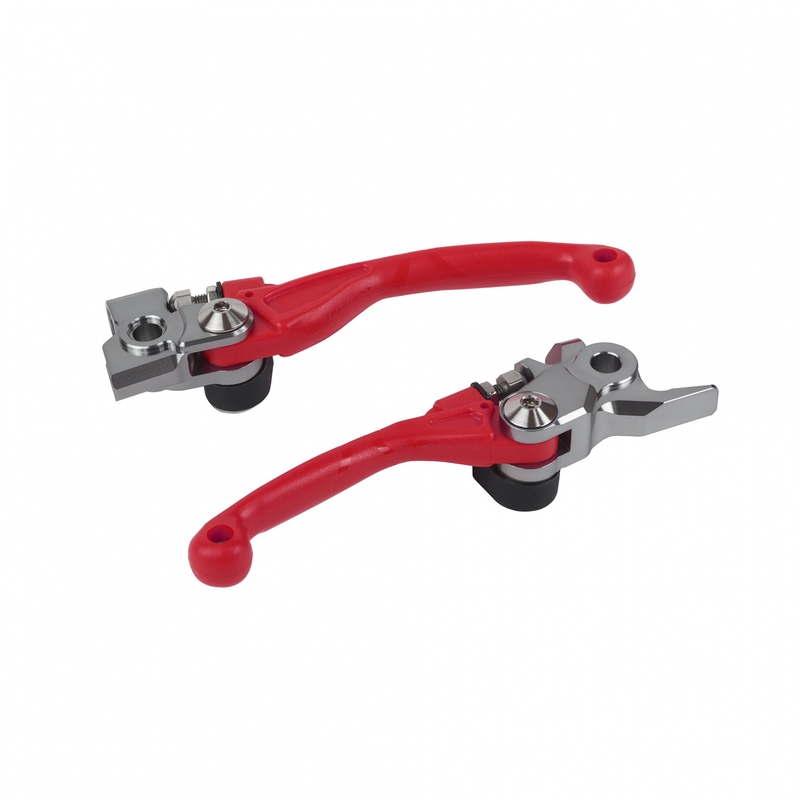 Pivot lever set POLISPORT Rosu