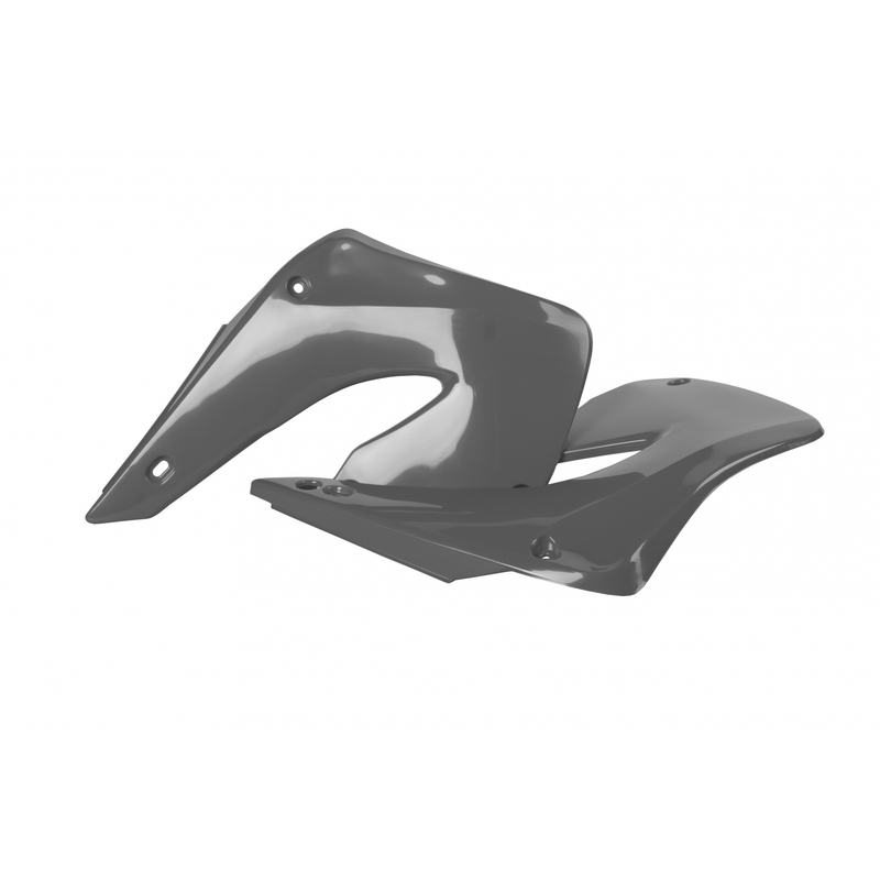 Radiator Scoops POLISPORT Nardo Grey pentru HONDA CR 125 R 2000-2001, HONDA CR 250 R 2000-2001