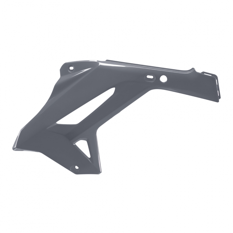 Radiator Scoops POLISPORT restyling Nardo Grey pentru HONDA CR 125 R 2002-2007, HONDA CR 250 R 2002-2007