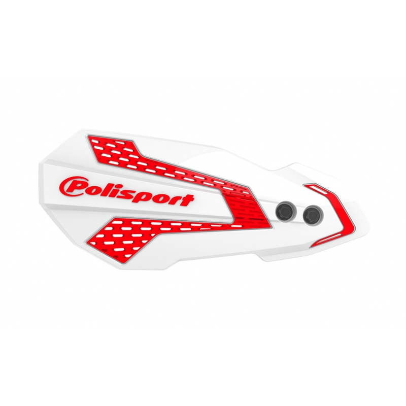 Handguard POLISPORT MX FLOW Red cr04 / White