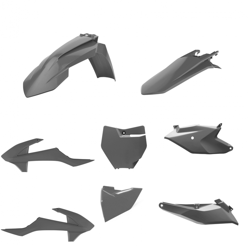 Kit plastice POLISPORT Gri