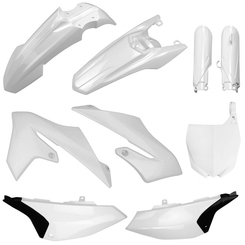 Kit plastice POLISPORT Alb