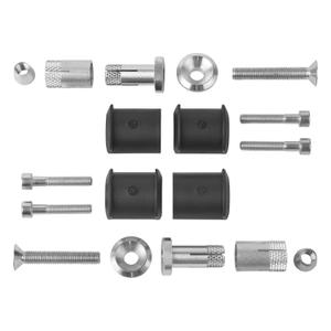 Mounting kit POLISPORT NOMAD 8308100001 Negru