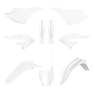 Kit plastice POLISPORT 91128 Alb
