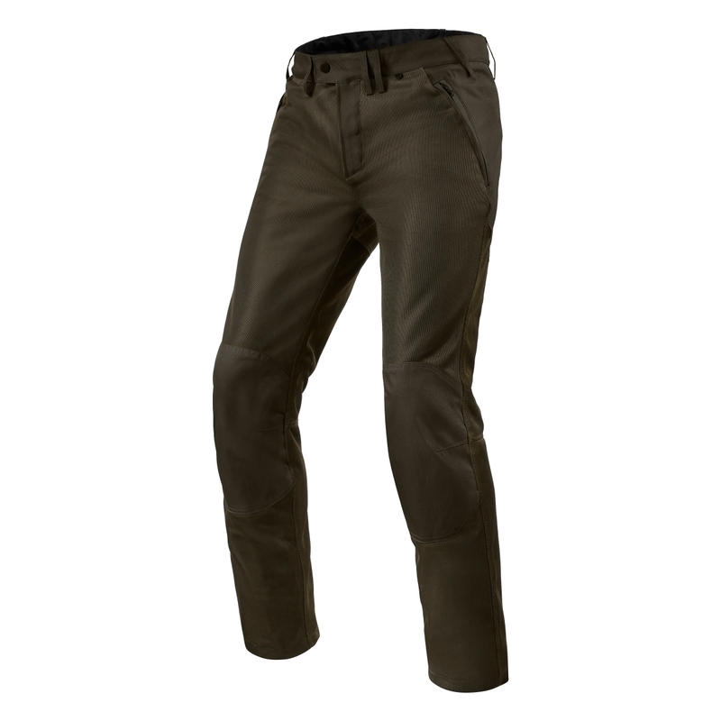 Pantaloni moto Revit Eclipse 2 Olive Green Extended pentru motociclete